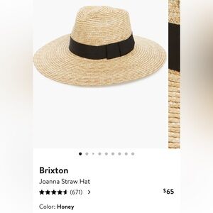 Brixton Joanna Straw Hat